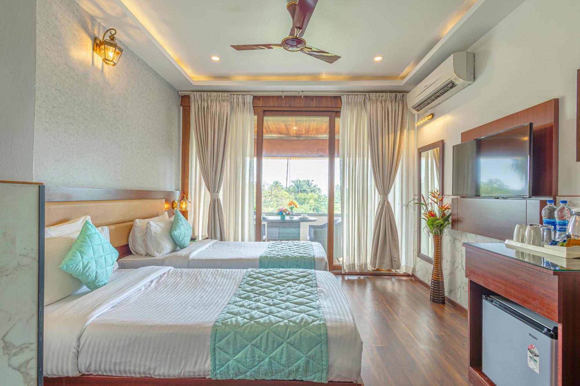 Salcete Beach Resort Colva Exterior foto