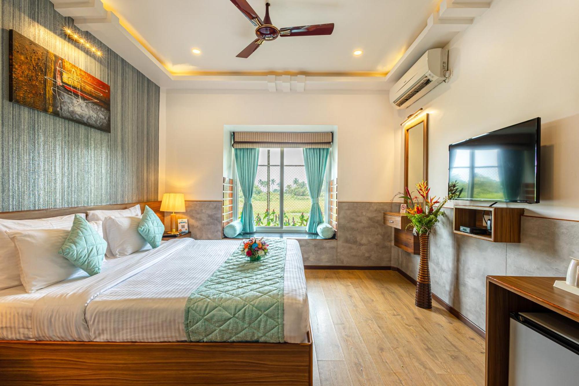 Salcete Beach Resort Colva Exterior foto